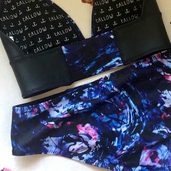 Tallow Kassia Neoprene Surf Bikini Billabong Roxy Seea 4 - Picture 3 of 5